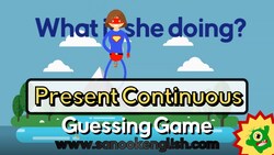 Present Continuous Tense for Kids Instructional Video