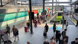 Queues at Gatwick amid global IT outage News Clip