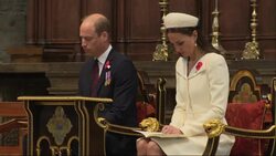 The Duke and Duchess of Cambridge attend Anzac Day commemorations News Clip