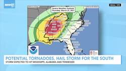Southern States Prepare For Severe Storm News Clip