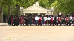 Armed forces prepare for state funeral at Wellington Barracks News Clip