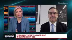 Edelman CEO on Trust Barometer, Business Ethics News Clip