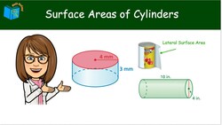 How To Find the Surface Area of Cylinders - 7.G.B.6 Instructional Video