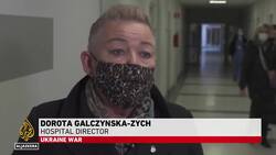 Refugees in Poland: Services overwhelmed in capital Warsaw News Clip