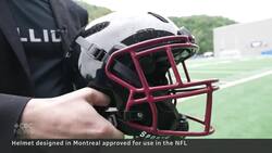 Quebec company's football helmet going to the NFL News Clip