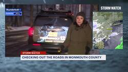 Thunderbolt 12: Checking the roadways in New Jersey during Monday's snow News Clip
