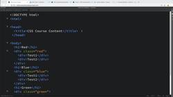 Modern Web Design with HTML5, CSS3, and JavaScript - Setting the Background Color in Cascading Style Sheets (CSS) – Coding Challenge Instructional Video