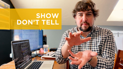 How To Use "Show, Don't Tell" In Your Music Instructional Video