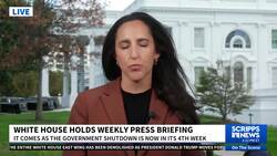 White House asked about demolition of East Wing for planned ballroom News Clip