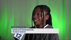 ​Scholar Athlete: Adonijah Washington News Clip