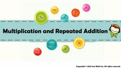 Multiplication and Repeated Addition Instructional Video