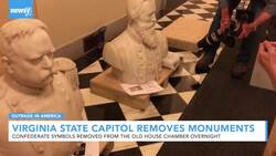 Virginia State Capitol Removes Confederate Monuments News Clip