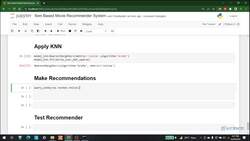 Recommender Systems Complete Course Beginner to Advanced - Project 2: Movie Recommendation System Using Collaborative Filtering: KNN Implementation Instructional Video