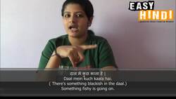 10 Hindi idioms involving food (part 1) - Easy Hindi Basic Phrases (7) Instructional Video