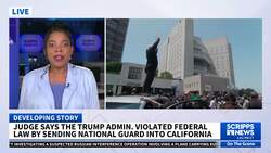Trump's use of National Guard during Los Angeles immigration protests is illegal, a judge rules News Clip