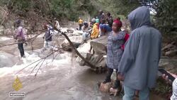 South Africa deploys troops to help with flood relief efforts News Clip