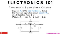 Electronics 101: Thevenin's Equivalent Circuit Instructional Video