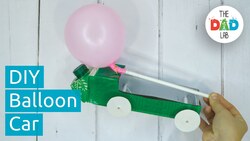 Build a Simple Balloon Car Instructional Video