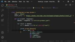 Web Scraping Tutorial with Scrapy and Python for Beginners - Setting Up Custom Callback Function Instructional Video