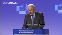 EU migrant relocation scheme still way off target News Clip