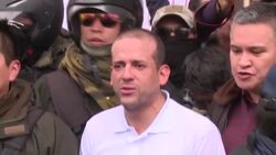 VOICED : Juez ordena cuatro meses de detención preventiva para gobernador opositor en Bolivia News Clip
