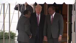 Trump welcomes Kenyan president to White House Instructional Video