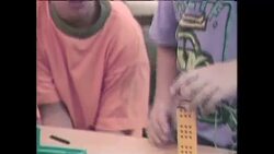 Children Building Motorized Toys, 1990s Stock Footage