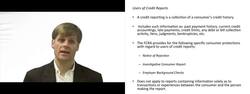Fair Credit Reporting Act - Users of Information Instructional Video