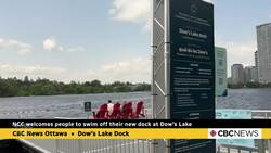 You can now swim off the NCC’s dock at Dows Lake News Clip