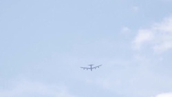 CLEAN : US bomber jets fly over the Balkans to show 'commitment' to NATO allies News Clip