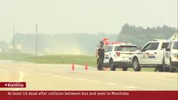 15 people dead, 10 injured in Manitoba bus crash News Clip