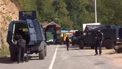 Kosovo government offices set on fire over license plates row with Serbia News Clip