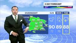 Chance for thunderstorms before hot and humid Sunday in The Bronx News Clip