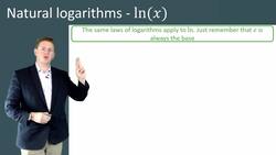 Introduction to Natural Logarithms and Laws of Logs Instructional Video