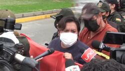 VOICED : Oposición protesta contra el gobierno de Bolivia con bloqueos de calles News Clip