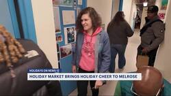 Shoppers support local vendors and artisans at Melrose Holiday Market News Clip
