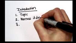 Drafting an Expository Essay Instructional Video