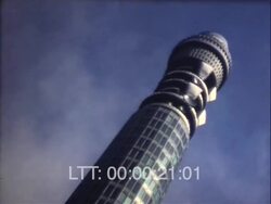 Post Office Tower 1967 Stock Footage