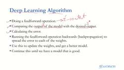 Deep Learning - Deep Neural Network for Beginners Using Python - Deep Learning Algo Overview Instructional Video