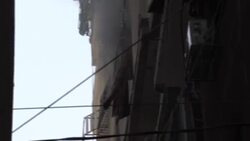 CLEAN : Medics transport body of senior Palestinian militant killed in Israeli strikes News Clip