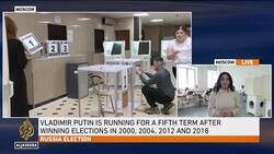 Third day of voting underway: Vladimir Putin widely expected to win fifth term News Clip