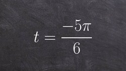 Learning to determine the point on the unit circle by sketching the angle Instructional Video