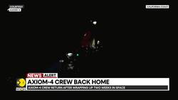 Axiom 4 Splashdown: Shubhanshu Shukla Returns to Earth; Splashdown Off California Coast | BREAKING News Clip