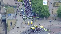 Protests in UK against asylum seeker housing continue, counter-protests arise News Clip