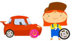 Fast sports car Instructional Video