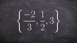 Given fractions for your zeros learn to write the polynomial function Instructional Video