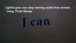 Deep Learning - Computer Vision for Beginners Using PyTorch - Course Introduction Instructional Video