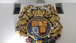UK: The Central Criminal Court of England and Wales 'The Old Bailey'. News Clip
