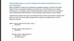 Java Interview Guide : 200+ Interview Questions and Answers - Exception Handling - try, catch and finally Instructional Video