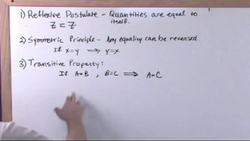 Geometric Proofs: The properties of proofs Instructional Video